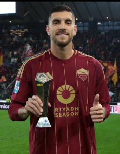 Panini Man of the Match Udinese v Roma