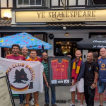 Roma Club Bristol presentation to Ye Shakespeare